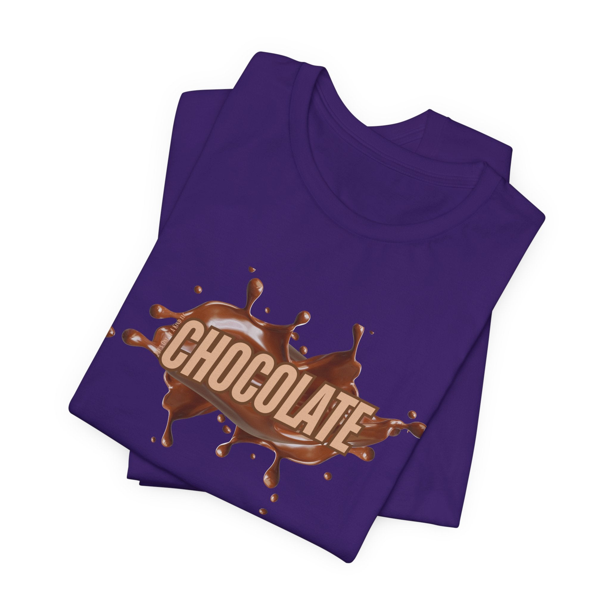 Chocolate Unisex Short Sleeve Tee